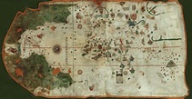 The 1500 World Map of Juan de la Cosa, the earliest representation of ...