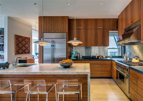 It's like a mix between contemporary and modern design. 73 Stylish And Atmospheric Mid-Century Modern Kitchen ...