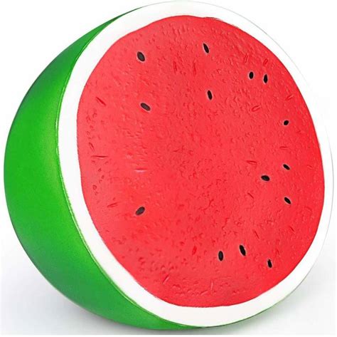 Ludilo 10 Jumbo Squishies Slow Rising Watermelon Squishy Giant Scented