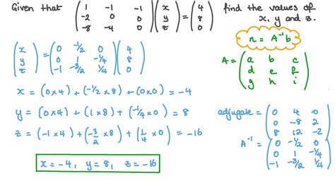 Matrix Calculator With Unknown - CULCAL