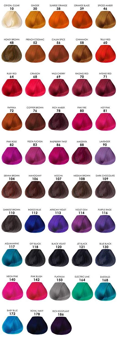Adore's exclusive formula offers a perfect blend of natural ingredients providing rich color, enhancing shine, and leaving hair soft and silky. Adore Semi Permanent Hair Color ~ You Pick! (Pack of 12 ...