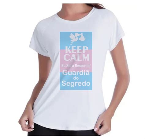 Camiseta Camisa Chá Revelação Guardiã Do Segredo No Elo7 Ponteiro
