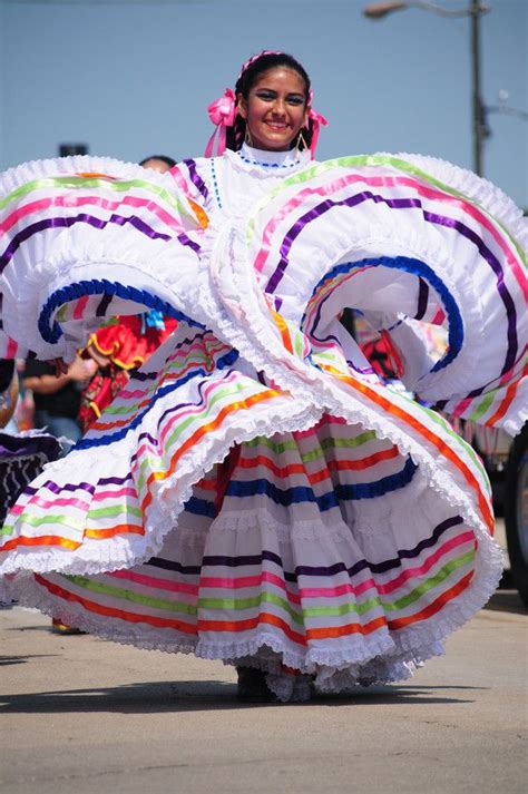 Colorful Dancer Mexican Dance Dress Mexican Outfit Traditional