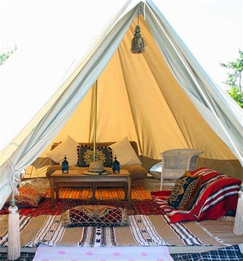 Glamping Interior Inspiration Tent Glamping Cool Tents Bell Tent