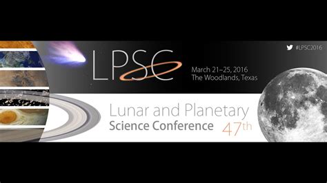 47th Lunar And Planetary Science Conference Youtube
