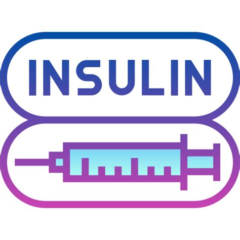 Insulin Detailed Bright Gradient Icon