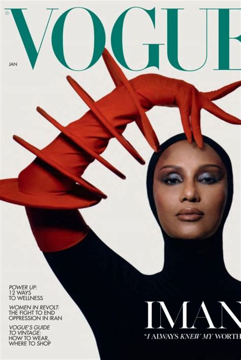 Imanabdulmajid In Vogue Magazine Uk January 2023 Hawtcelebs