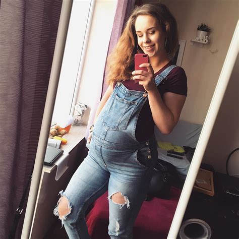 Pregnant In Overalls On Tumblr