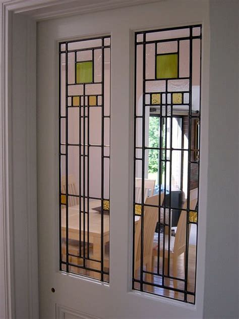 Interior Doors With Coloured Glass Panels Home Design
