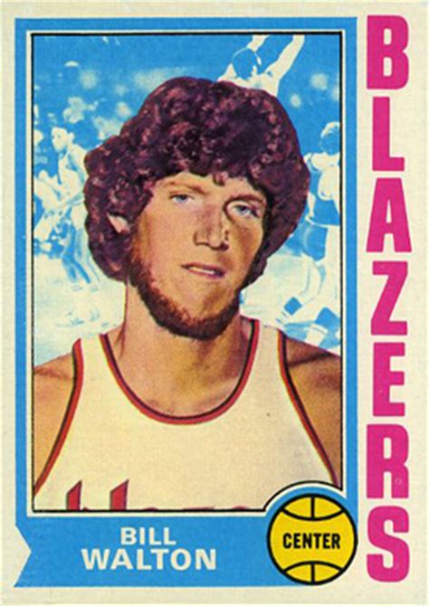 What began as a baseball card hobby back in the mid to late 19th century, has turned into a hobby for all sports. 1974 Topps Bill Walton #39 Basketball Card Value Price Guide
