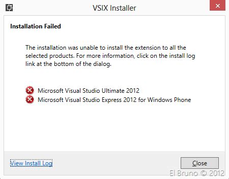 VS2012 Error No Puedo Instalar Visual Studio Tools For Git Y