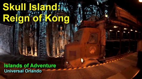 Skull Island Reign Of Kong On Ride Low Light Pov Universal Orlando