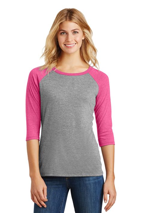 Women's shirts offered the best coverage of their upper body and made them stay comfortable. District Clothing DM136L - blankstyle.com