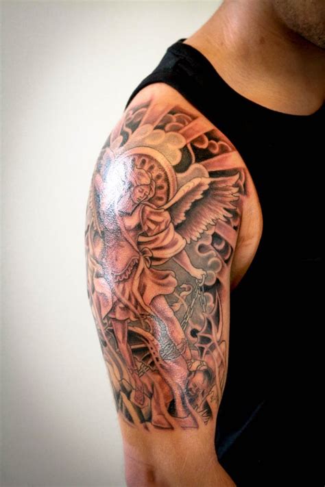 Michael tattoo archangel michael tattoo forearm tattoo design forearm tattoo men tattoo sleeve designs tattoo designs men tattoos for guys tattoos for. 899a1a1e85032b58a04c8b50447cc696.jpg 750×1,125 pixels ...