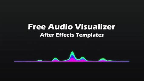 Free Audio Visualizer | After Effects Templates - YouTube