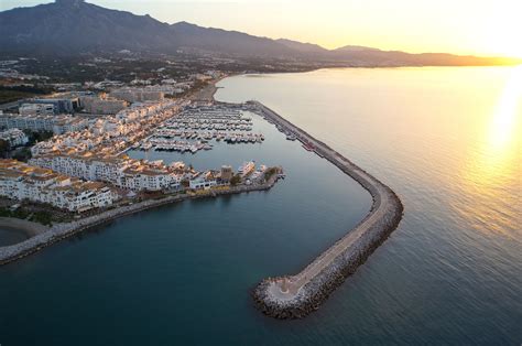 Puerto Ban S Drone Aerial Photography Marbella Costa Del Sol Spain By