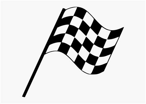 Racing Flag Flowing Rght Race Car Clip Art Hd Png Download