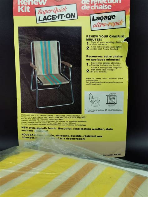We are introducing the 11 best lawn chairs on the market with reliable features, pros & cons. Vintage 70s Lawn Chair Repair Kit, Lace On Patio Chair ...