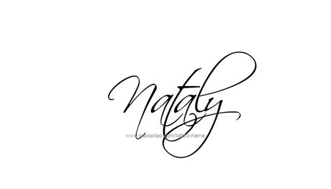 Nataly Name Tattoo Designs Name Tattoo Designs Name Tattoos Tattoo Designs