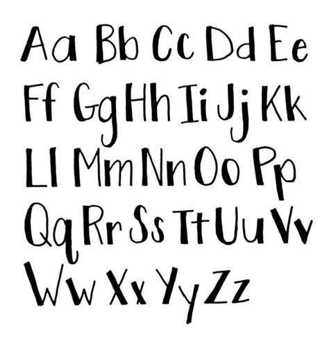 Basic Hand Lettering Whimsical Print Inspiration Hand Lettering