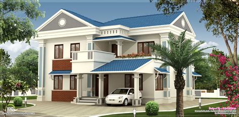 2000 Sqfeet Beautiful Villa Elevation Design Kerala Home Design And