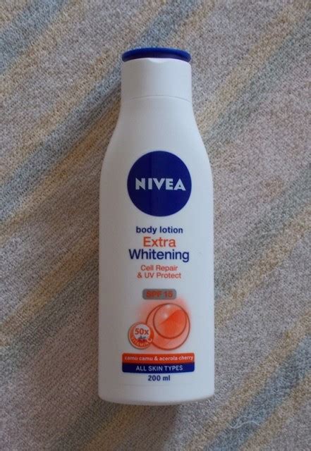 Nivea Uv Whitening Extra Cell Repair And Protect Body Lotion Review