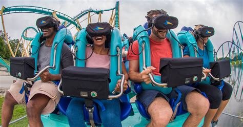 Virtual Reality Vr Tech Added To Theme Park Attractions