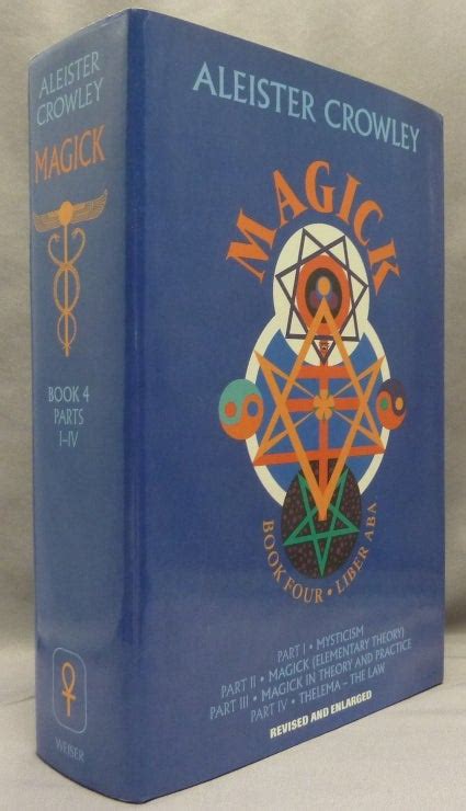Magick Liber Aba Book Four Parts I Iv Liber Aba Part 1 Mysticism