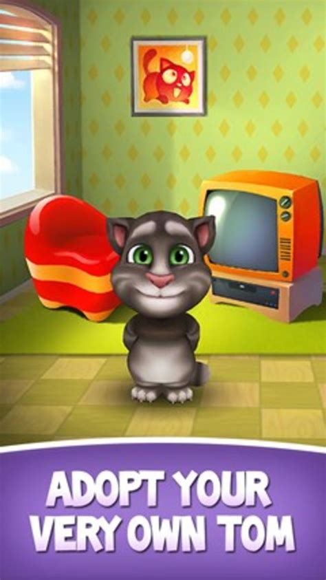 In this game, you get to take care of him, groom him and play with him, like he's a real pet! My Talking Tom - Download
