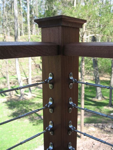 When appropriately combined with a sturdy frame of your choosing, cable railing provides exceptional views, low maintenance and a unique look. Best 25+ Deck railings ideas on Pinterest | Outdoor stairs ...