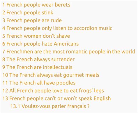 Research French Stereotypes Melving17