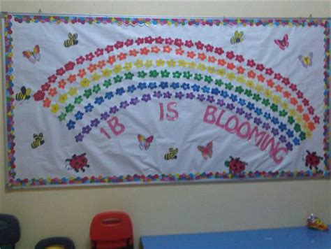 Spring Bulletin Boards Rainbow Bulletin Boards Bulletin Boards