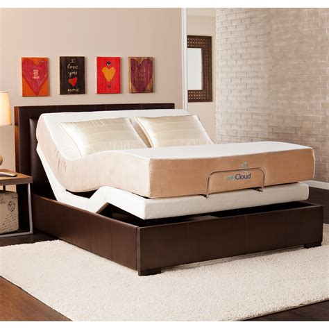 Invest in comfortable, restful sleep for your family with mattresses that suit individual sleeping styles and preferred levels of firmness. myCloud Adjustable Bed Queen-size with 10-inch Gel Infused ...