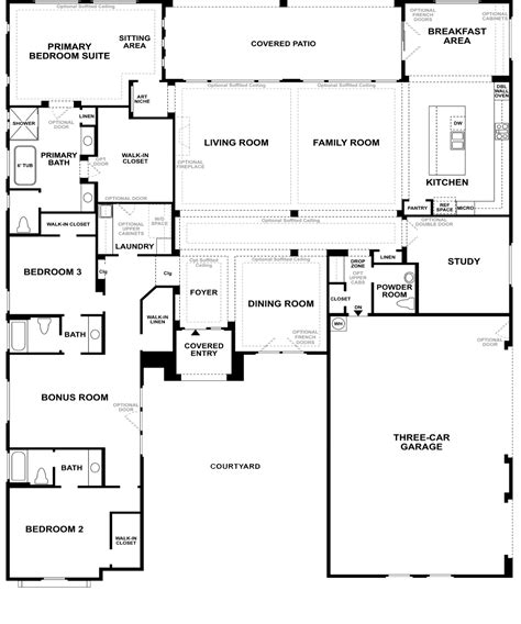 Toll Brothers Floor Plans Florida