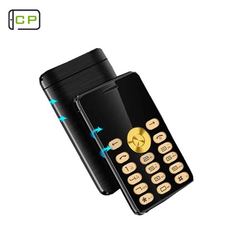 Original Mparty C555b Luxury Mini Phone Metal Body Bluetooth Dialer