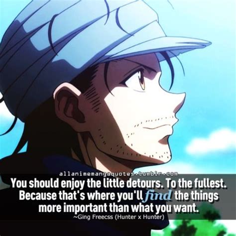 The Source Of Anime Quotes And Manga Quotes Hunter Quote Manga Quotes