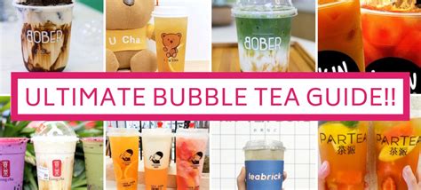 The Ultimate Bubble Tea Guide In Singapore Fave Singapore