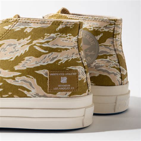 Undefeated X Converse Chuck 70 Mid Tiger Camo Release Date Nice Kicks