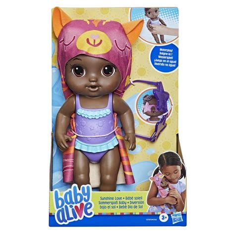 Baby Alive Sunshine Love Doll Tiger Towel 10 Inch Waterplay Baby Doll