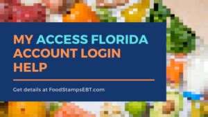 Learn how to make a monthly food stamps budget. My Access Florida Account Login help - Food Stamps EBT