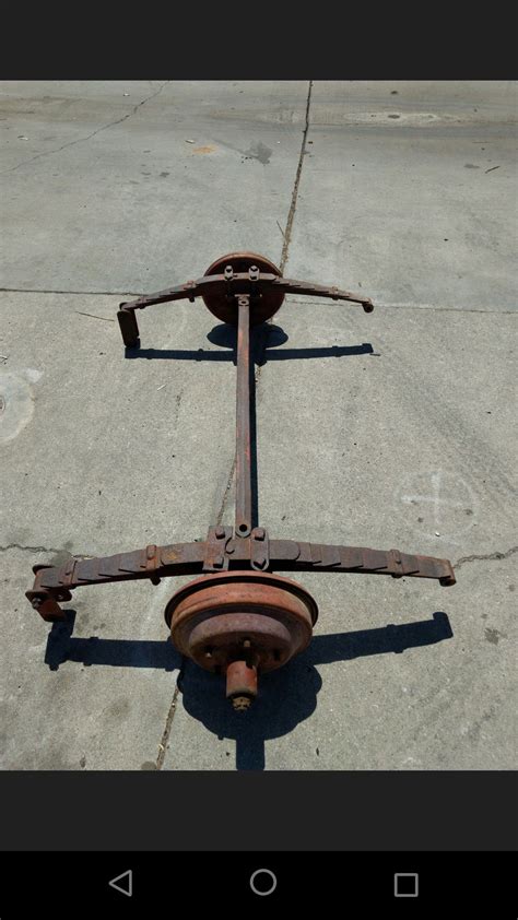 Ford Model A Axle And Brakes Trailer Axle 1928 29 30 1931 1929 1930 For