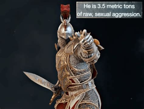 He Is 3 5 Metric Tons Of Raw Aggression Photoset R Forhonor