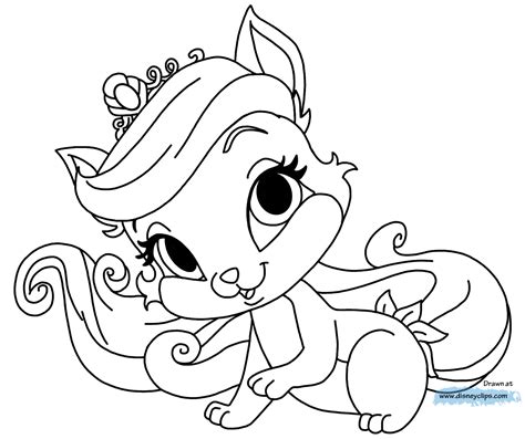 You can use our amazing online tool to color and edit the following disney palace pets coloring pages. Princess Palace Pets Coloring Pages - Coloring Home