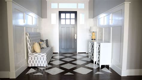 Stylish Foyer Flooring Arch Blog Jca Design Group