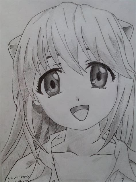Algunos De Mis Dibujos 3 Dibujos Dibujo A Lapiz Anime Dibujos Kawaii