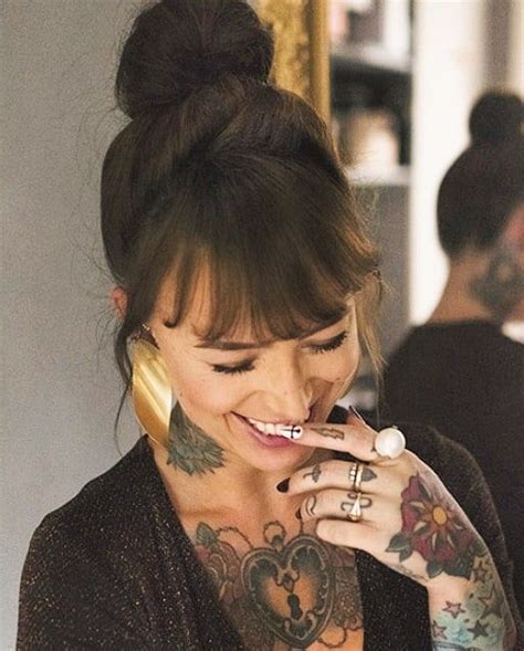 Tattooed Model And Fashion Blogger Sammi Jefcoate INKPPL Tattooed