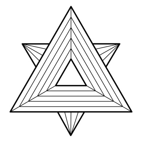 Sacred Geometry With Triangles Transparent Png And Svg Vector File