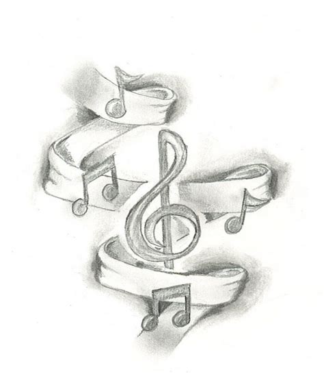 Music Drawing Music Notes Drawing Music Drawings Music Tattoos