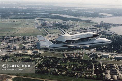 Space Shuttle Endeavour Atop Nasa Shuttle Carrier Aircraft Superstock