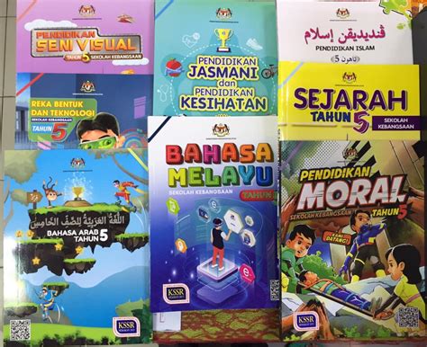 Himpunan Buku Teks Digital KSSR Tahun 1 Hingga 6 2023 GuruBesar My